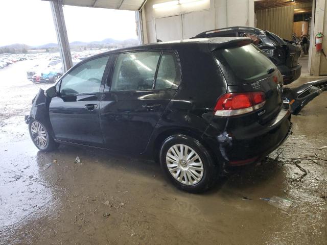 WVWDB7AJ3EW002468 - 2014 VOLKSWAGEN GOLF BLACK photo 2