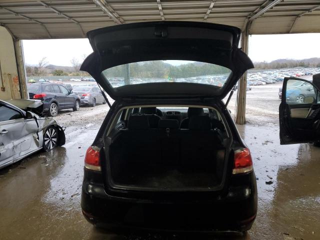 WVWDB7AJ3EW002468 - 2014 VOLKSWAGEN GOLF BLACK photo 6