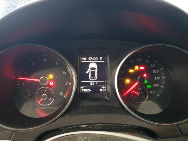 WVWDB7AJ3EW002468 - 2014 VOLKSWAGEN GOLF BLACK photo 9