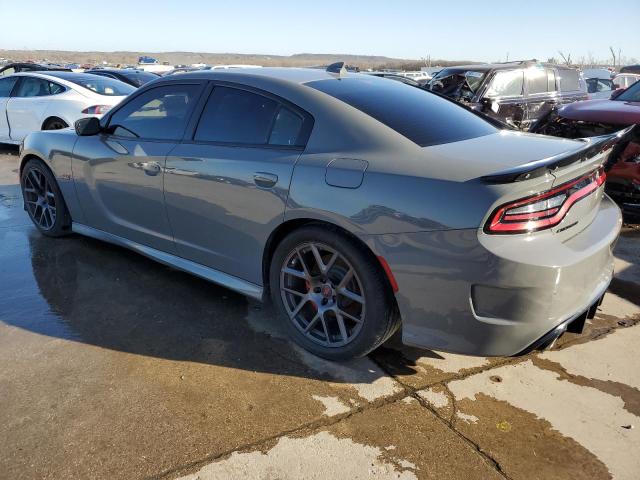 2C3CDXGJ0KH519884 - 2019 DODGE CHARGER SCAT PACK GRAY photo 2