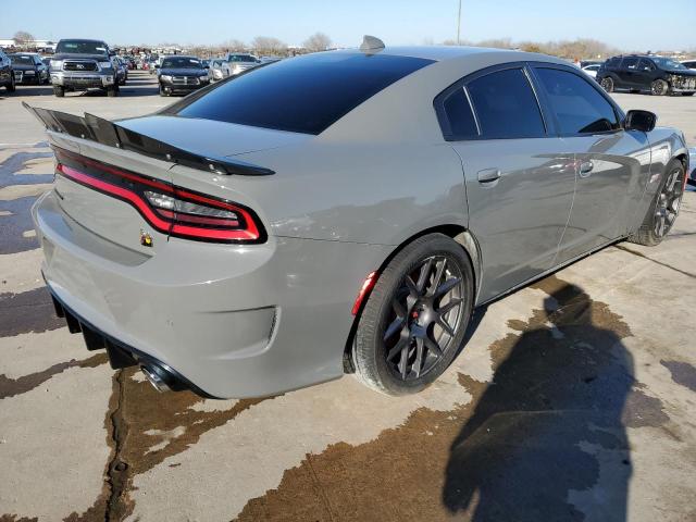 2C3CDXGJ0KH519884 - 2019 DODGE CHARGER SCAT PACK GRAY photo 3