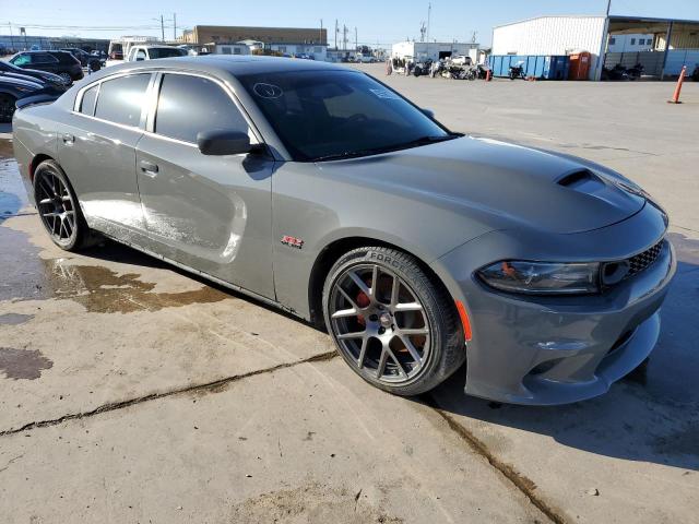 2C3CDXGJ0KH519884 - 2019 DODGE CHARGER SCAT PACK GRAY photo 4