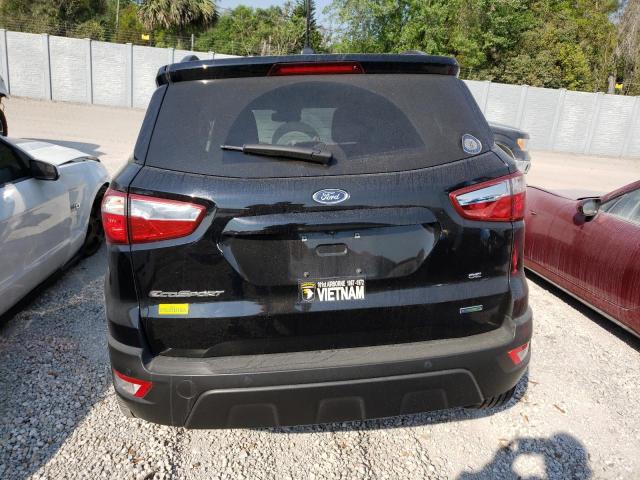 MAJ3P1TE6JC185134 - 2018 FORD ECOSPORT SE Noir photo 6