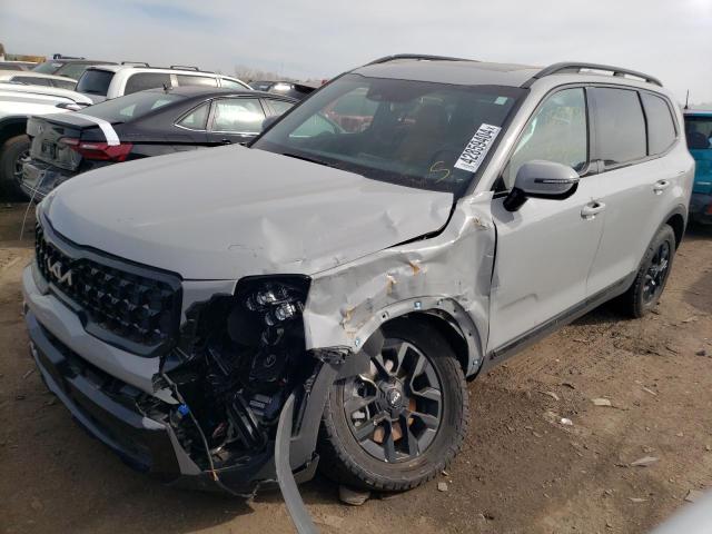 5XYP5DGC7RG414696 - 2024 KIA TELLURIDE SX GRAY photo 1