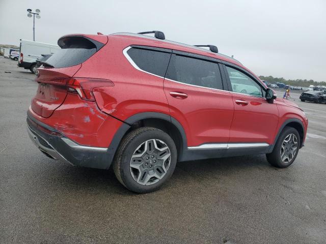 5NMS4DALXNH394417 - 2022 HYUNDAI SANTA FE LIMITED RED photo 3