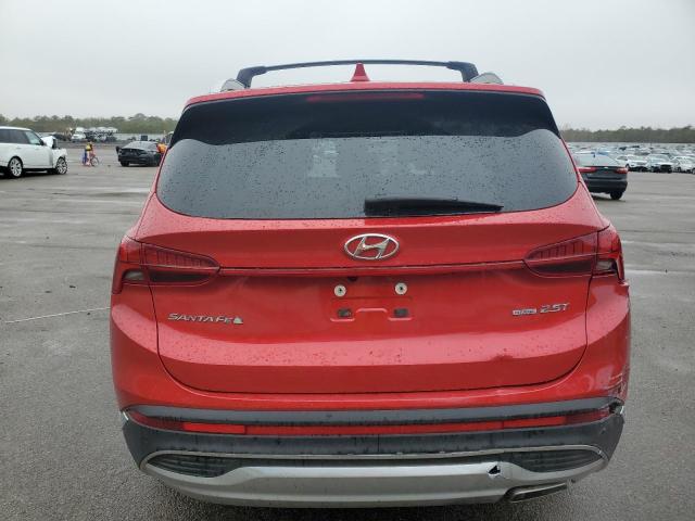 5NMS4DALXNH394417 - 2022 HYUNDAI SANTA FE LIMITED RED photo 6