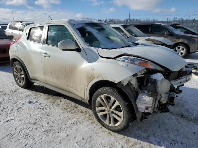 JN8AF5MV0ET357324 - 2014 NISSAN JUKE S WHITE photo 4