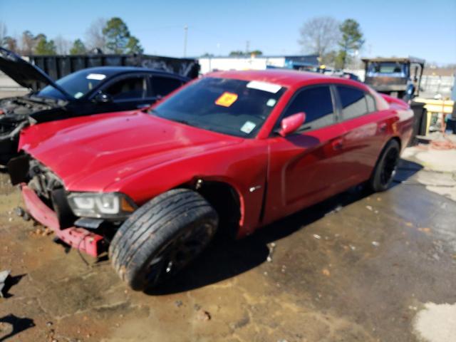 2B3CL5CT7BH551307 - 2011 DODGE CHARGER R/T RED photo 1