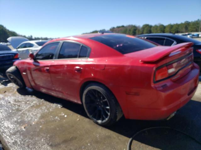 2B3CL5CT7BH551307 - 2011 DODGE CHARGER R/T RED photo 2