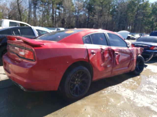 2B3CL5CT7BH551307 - 2011 DODGE CHARGER R/T RED photo 3