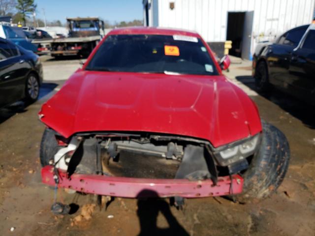 2B3CL5CT7BH551307 - 2011 DODGE CHARGER R/T RED photo 5
