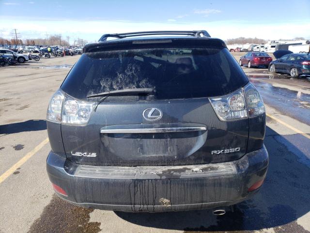 2T2HA31U75C079324 - 2005 LEXUS RX 330 GRAY photo 6