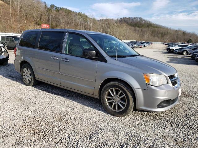 2C4RDGBG1ER432396 - 2014 DODGE GRAND CARA SE SILVER photo 4