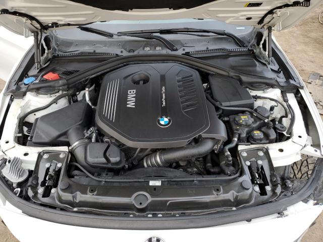WBA4J5C59JBF20173 - 2018 BMW 440I GRAN COUPE WHITE photo 11