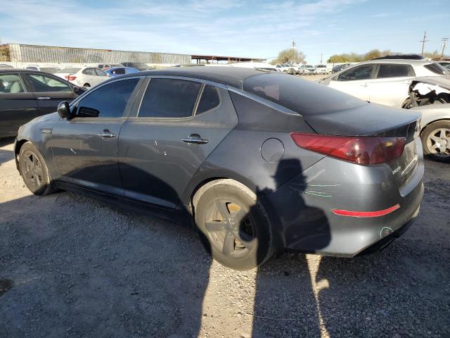 KNAGM4A76F5527815 - 2015 KIA OPTIMA LX GRAY photo 2