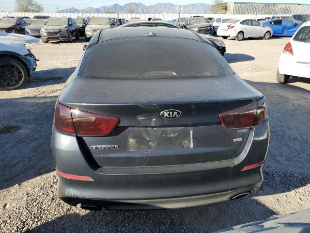 KNAGM4A76F5527815 - 2015 KIA OPTIMA LX GRAY photo 6