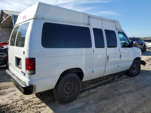 1FTNE24W24HB19791 - 2004 FORD ECONOLINE E250 VAN WHITE photo 3