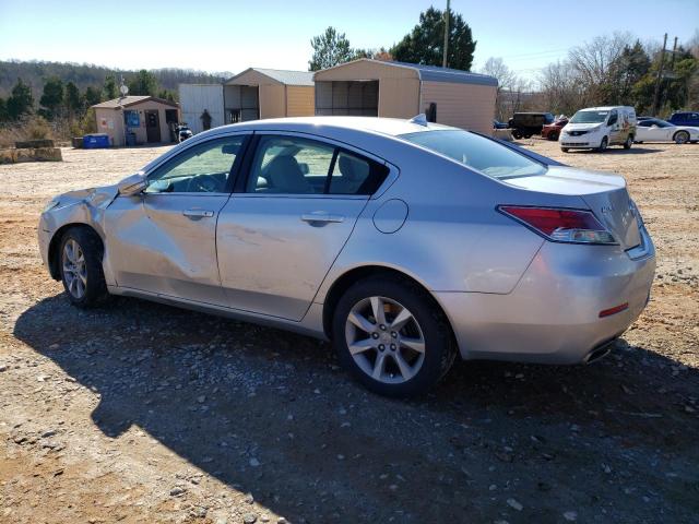 19UUA8F28CA011236 - 2012 ACURA TL SILVER photo 2