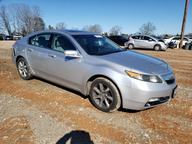 19UUA8F28CA011236 - 2012 ACURA TL SILVER photo 4