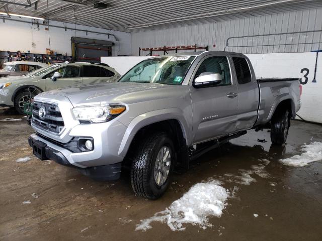 5TFSZ5AN4HX120232 - 2017 TOYOTA TACOMA ACCESS CAB SILVER photo 1