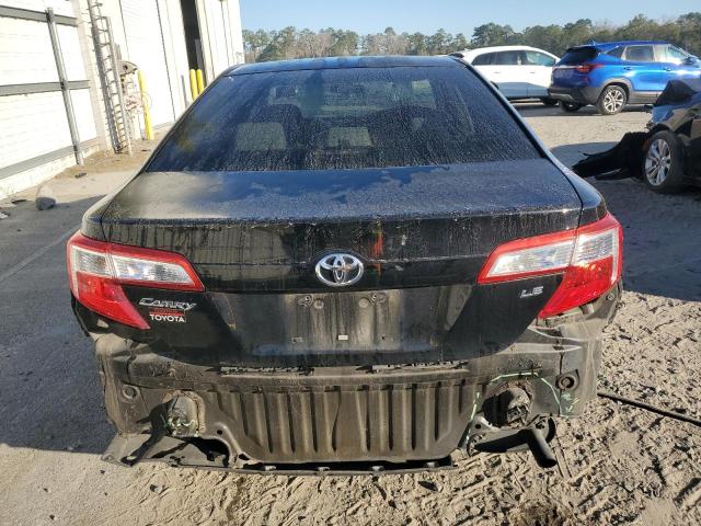 4T1BF1FK0CU054719 - 2012 TOYOTA CAMRY BASE BLACK photo 6