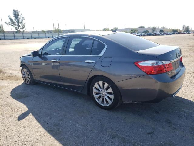 1HGCR2F83EA045125 - 2014 HONDA ACCORD EXL GRAY photo 2