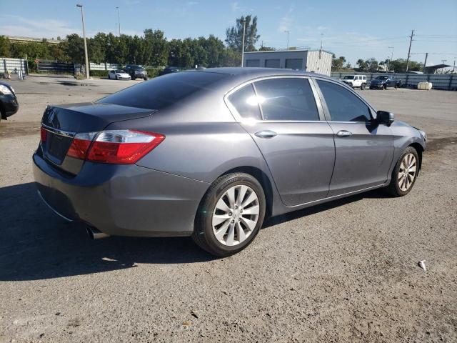 1HGCR2F83EA045125 - 2014 HONDA ACCORD EXL GRAY photo 3