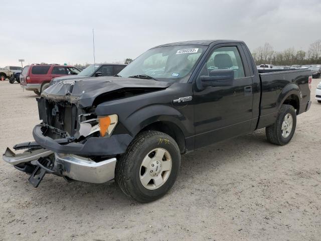 1FTMF1CW5AKA21423 - 2010 FORD F-150 BLACK photo 1