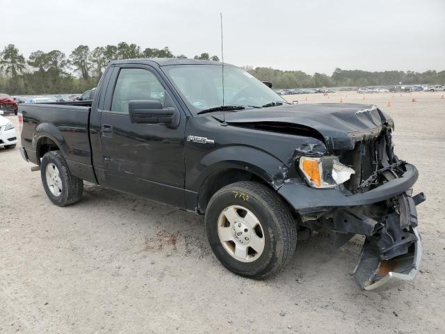 1FTMF1CW5AKA21423 - 2010 FORD F-150 BLACK photo 4