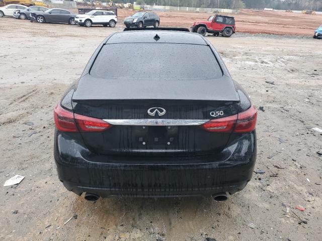 JN1EV7AP9LM206204 - 2020 INFINITI Q50 PURE BLACK photo 6