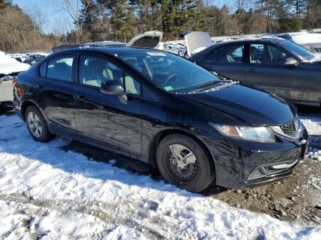 2HGFB2F59DH572416 - 2013 HONDA CIVIC LX BLACK photo 4