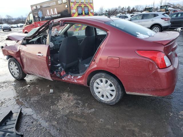 3N1CN7AP9HK413612 - 2017 NISSAN VERSA S RED photo 2