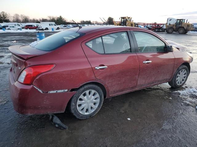 3N1CN7AP9HK413612 - 2017 NISSAN VERSA S RED photo 3