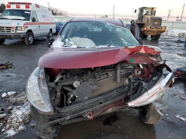 3N1CN7AP9HK413612 - 2017 NISSAN VERSA S RED photo 5