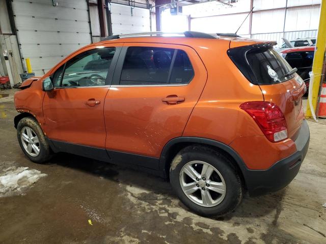 KL7CJPSB2GB543847 - 2016 CHEVROLET TRAX 1LT ORANGE photo 2