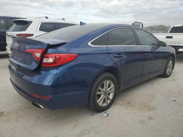 5NPE24AFXHH548614 - 2017 HYUNDAI SONATA SE BLUE photo 3