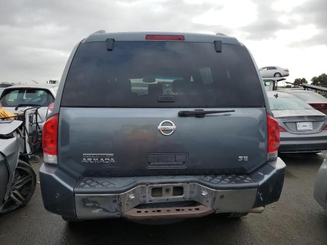 5N1AA08A94N721436 - 2004 NISSAN ARMADA SE GRAY photo 6