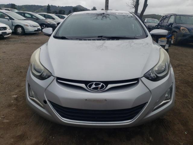 KMHDH4AEXGU541924 - 2016 HYUNDAI ELANTRA SE SILVER photo 5