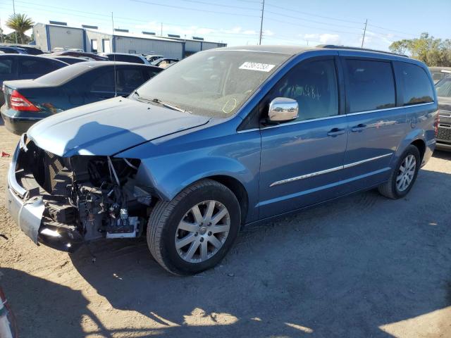2A4RR8DG9BR746839 - 2011 CHRYSLER TOWN & COU TOURING L BLUE photo 1