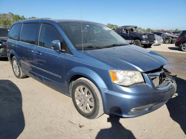 2A4RR8DG9BR746839 - 2011 CHRYSLER TOWN & COU TOURING L BLUE photo 4