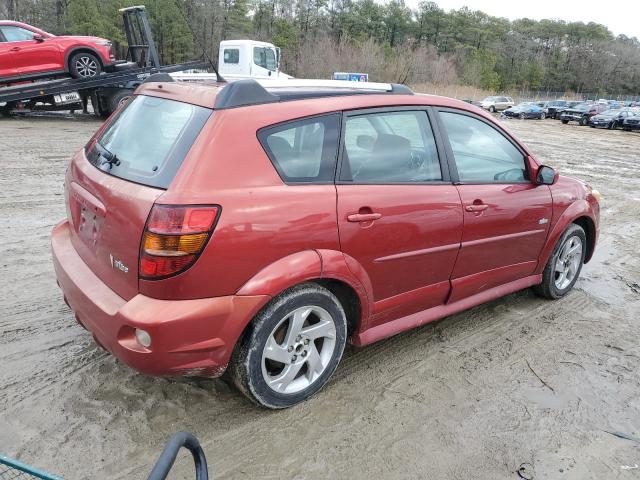 5Y2SL65846Z416753 - 2006 PONTIAC VIBE RED photo 3