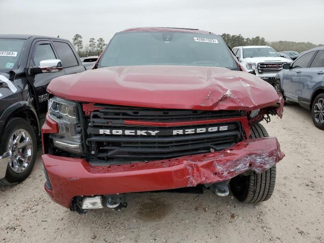 1GCPWFED1LZ153739 - 2020 CHEVROLET SILVERADO C1500 HIGH COUNTRY BURGUNDY photo 5