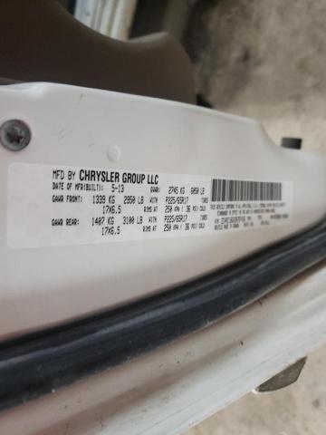 2C4RC1BGXDR787436 - 2013 CHRYSLER TOWN & COU TOURING თეთრი ფოტო 13