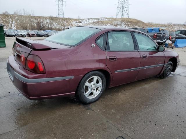 2G1WH52K139300860 - 2003 CHEVROLET IMPALA LS BURGUNDY photo 3