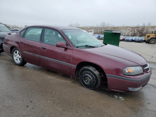 2G1WH52K139300860 - 2003 CHEVROLET IMPALA LS BURGUNDY photo 4