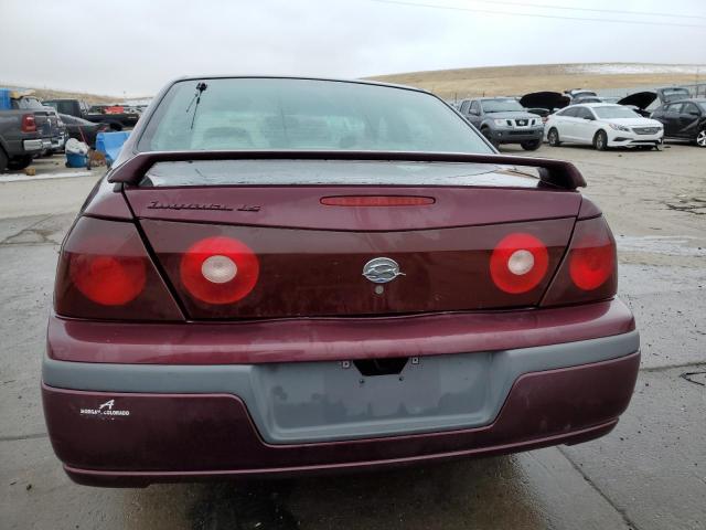 2G1WH52K139300860 - 2003 CHEVROLET IMPALA LS BURGUNDY photo 6