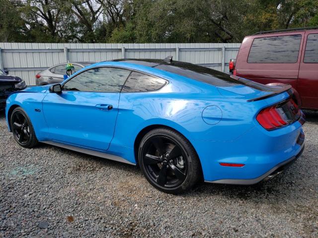 1FA6P8CF7N5115134 - 2022 FORD MUSTANG GT BLUE photo 2