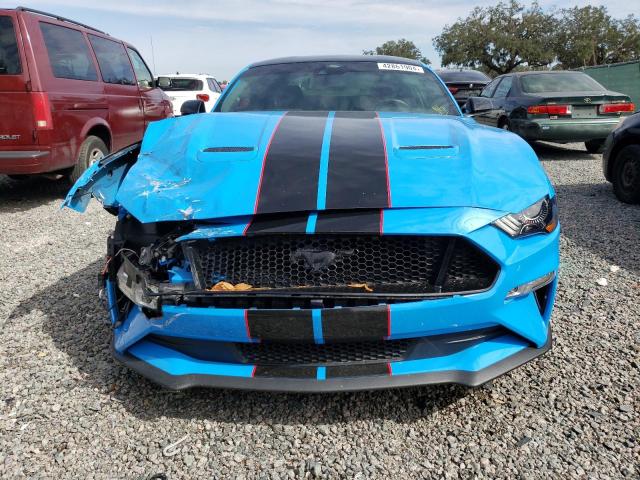 1FA6P8CF7N5115134 - 2022 FORD MUSTANG GT BLUE photo 5