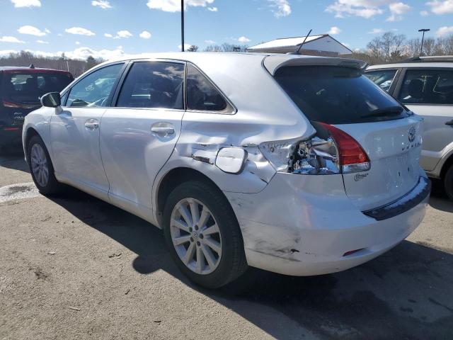 4T3ZA3BB8BU053841 - 2011 TOYOTA VENZA WHITE photo 2