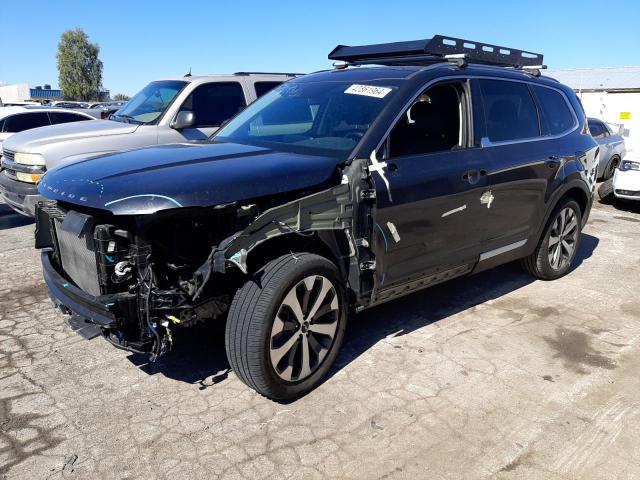 5XYP6DHC7NG235936 - 2022 KIA TELLURIDE S CHARCOAL photo 1